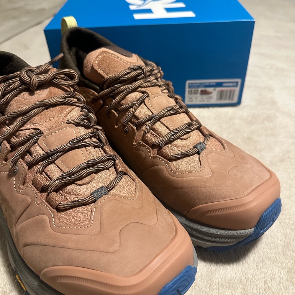 Hoka One One Men's Tan Athletic Shoes